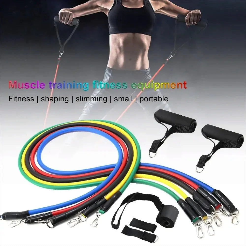 11pcs/Set Pull Rope, Resistance Bands