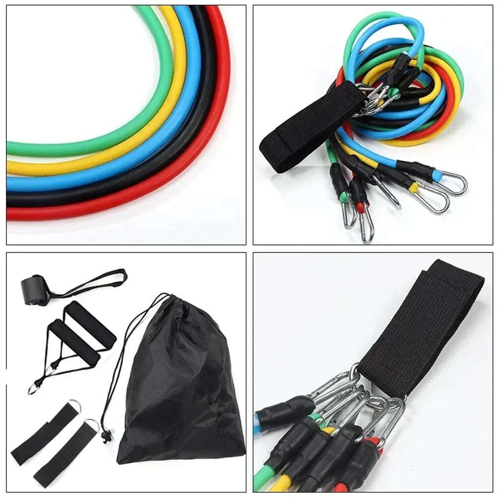 11pcs/Set Pull Rope, Resistance Bands